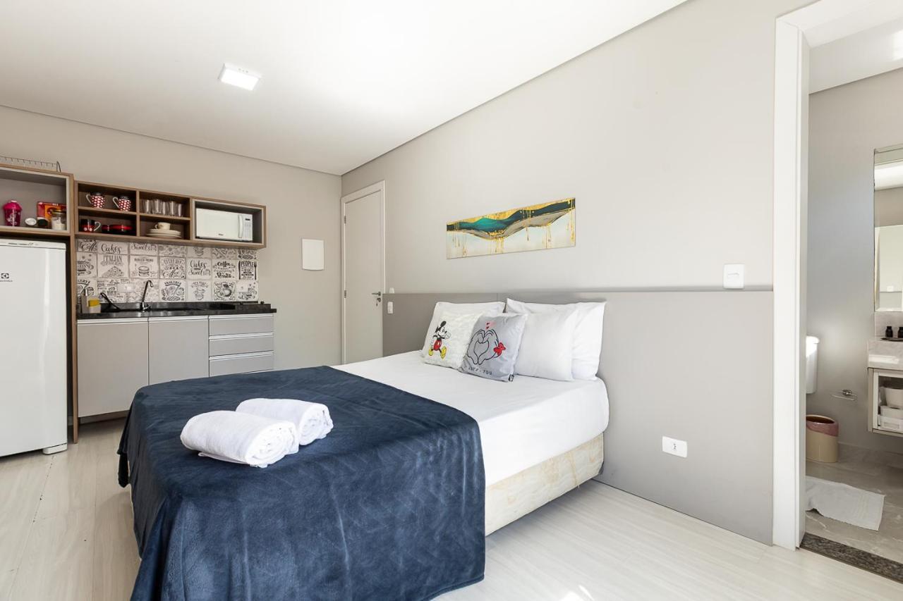 3-Studio Lindamente Decorado! Ideal Para Casal!!! クリチバ エクステリア 写真